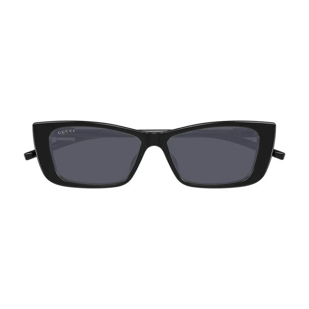 NEW GUCCI WOMEN SUNGLASSES GUCCI GG1681S 001 SHINY BLACK/GREY EYEWEAR